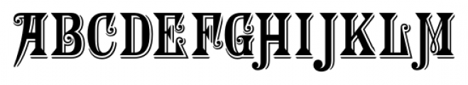 Livery Stable Condensed Regular Font UPPERCASE
