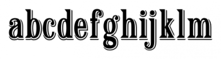 Livery Stable Condensed Regular Font LOWERCASE