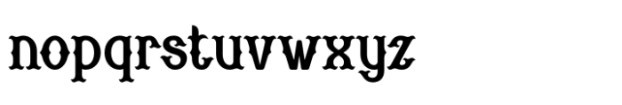 Liantero Regular Font LOWERCASE