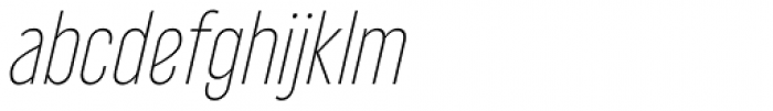 Libel Suit ExtraLight Italic Font LOWERCASE