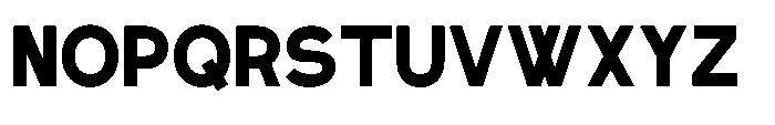 Libertas Font UPPERCASE