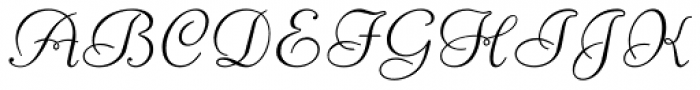 Liberty Script Std Regular Font UPPERCASE