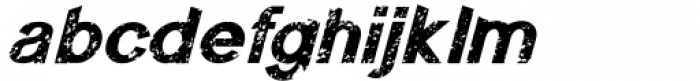 Librada Pro Texture Italic Font LOWERCASE