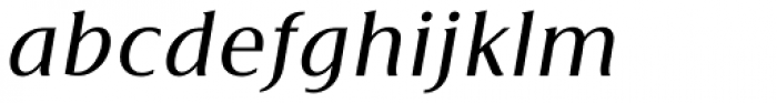 Libran Italic Font LOWERCASE