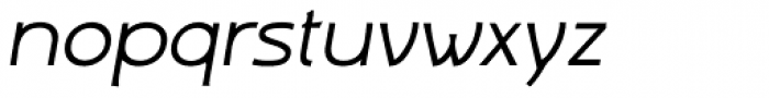 Librum Sans Italic Font LOWERCASE
