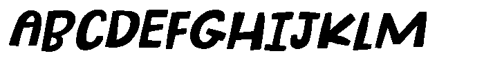 Lick Your Heart Italic Font UPPERCASE