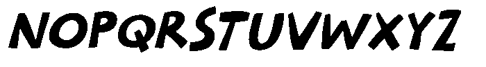 Lick Your Heart Italic Font UPPERCASE