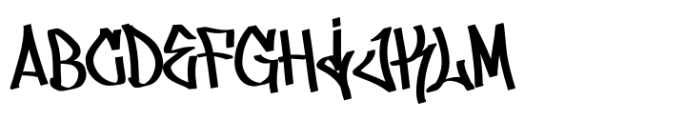 Lickos Regular Font UPPERCASE