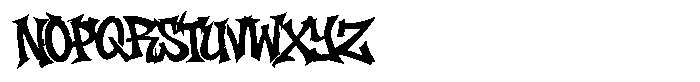 Lidakz One Regular Font LOWERCASE