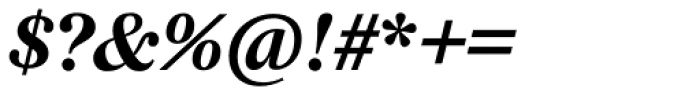 Lido STF Bold Italic Font OTHER CHARS
