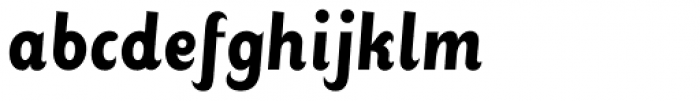 Liebelei Pro Medium Italic Font LOWERCASE