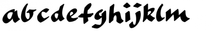 Liebfraumilch Regular Font LOWERCASE