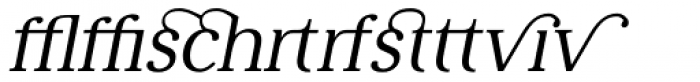 Liebling Expert Italic Font LOWERCASE