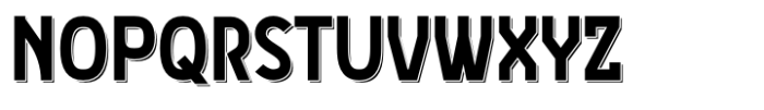 Liege Shadow Font UPPERCASE