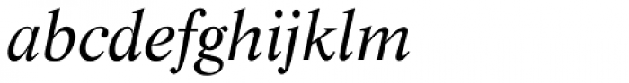 Life EF Italic Font LOWERCASE
