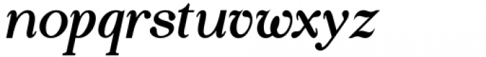 Liferdas Demi Bold Italic Font LOWERCASE