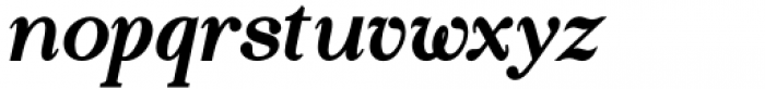 Liferdas Extra Bold Italic Font LOWERCASE