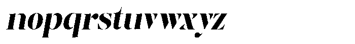 Lifestyle Icons Bold Slanted Font LOWERCASE