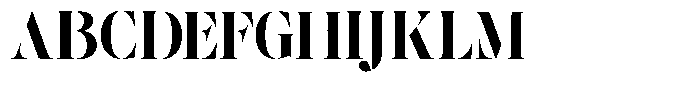 Lifestyle Icons Bold Font UPPERCASE