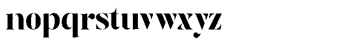 Lifestyle Icons Bold Font LOWERCASE