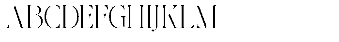 Lifestyle Icons Thin Font UPPERCASE