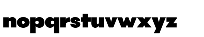 Lightbox 21 Black Font LOWERCASE