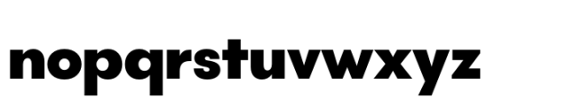 Lightbox 21 Extra Bold Font LOWERCASE