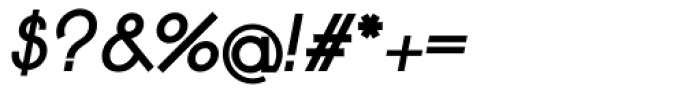Lightbox SC Bold Italic Font OTHER CHARS