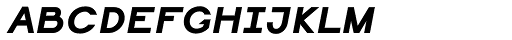 Lightbox SC Bold Italic Font LOWERCASE