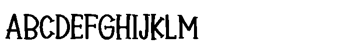 Lighthearted Christmas Font UPPERCASE