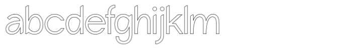 Lightshift Regular Outline FONT