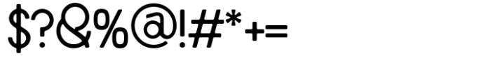 Lightshift Rounded Font OTHER CHARS
