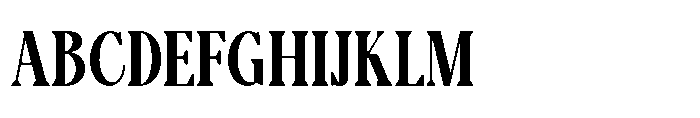 Lignis Regular Font UPPERCASE