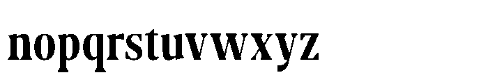 Lignis Regular Font LOWERCASE