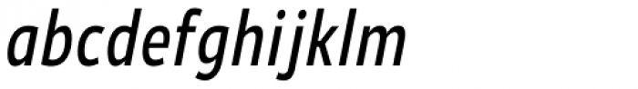Ligurino Cond Book Italic Font LOWERCASE