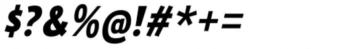 Ligurino ExtraBold Italic Font OTHER CHARS