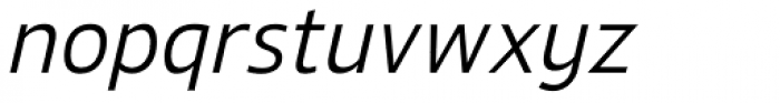 Ligurino Light Italic Font LOWERCASE