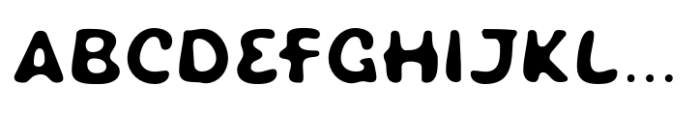 Likefu Blur Font UPPERCASE