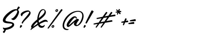 Lil Johnny Regular Font OTHER CHARS