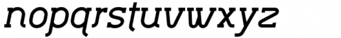 Lilette Bold Italic Font LOWERCASE