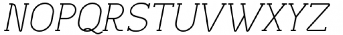 Lilette Italic Font UPPERCASE