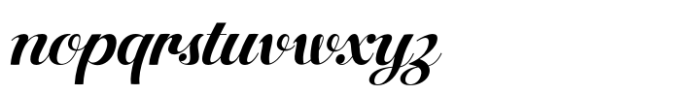 Lilith Script Pro Medium Font LOWERCASE
