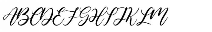 Lilybud Regular Font UPPERCASE