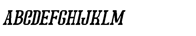 Lilynt Italic Font UPPERCASE