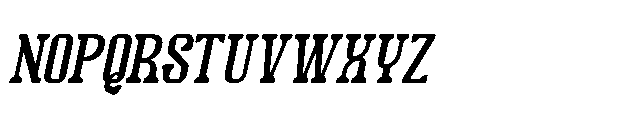 Lilynt Italic Font UPPERCASE