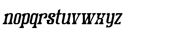 Lilynt Italic Font LOWERCASE