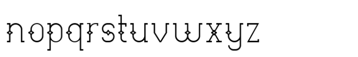 Limbong Regular Font LOWERCASE