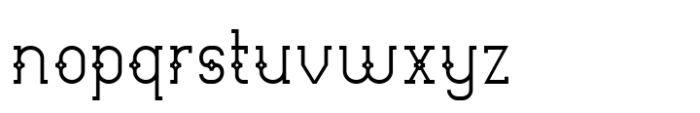 Limbong Semi Bold Font LOWERCASE