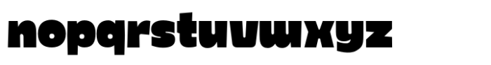 Limeston Font LOWERCASE