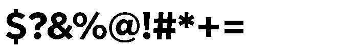 Limit Display Bold Font OTHER CHARS